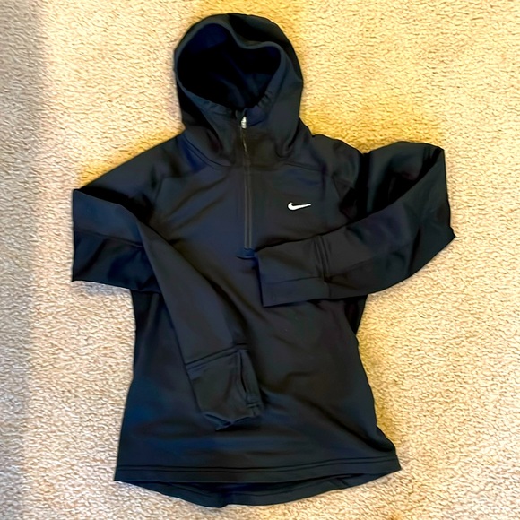 Nike ACG Tops Nike Hooded Polar Fleece Lined Hooded Quarter Zip